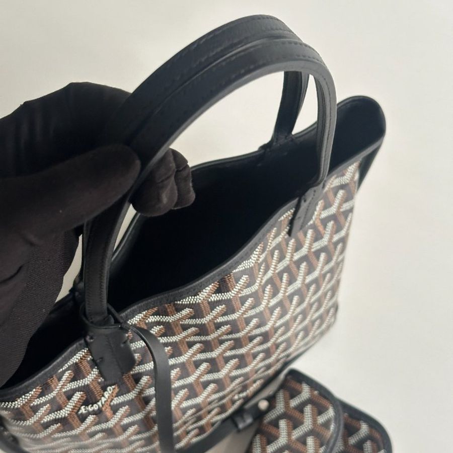 99新🆕 Goyard 戈雅 mini tote bag 黑色-7
