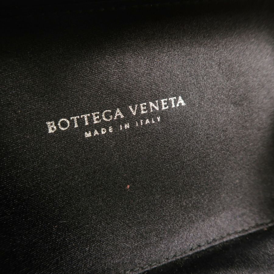 BOTTEGA VENETA 緞面/羊皮皮革Knot Clutch手拿包-7