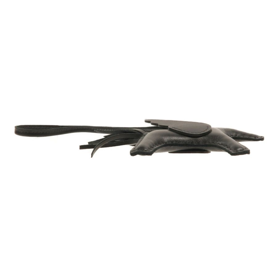 HERMES Swift/Milo皮革Rodeo Pagase PM掛飾Noir-2