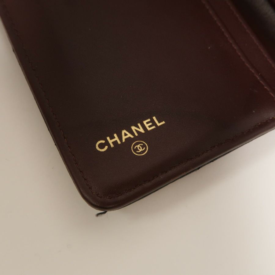 CHANEL 牛皮皮革Classic Long Flap Wallet長錢包-7