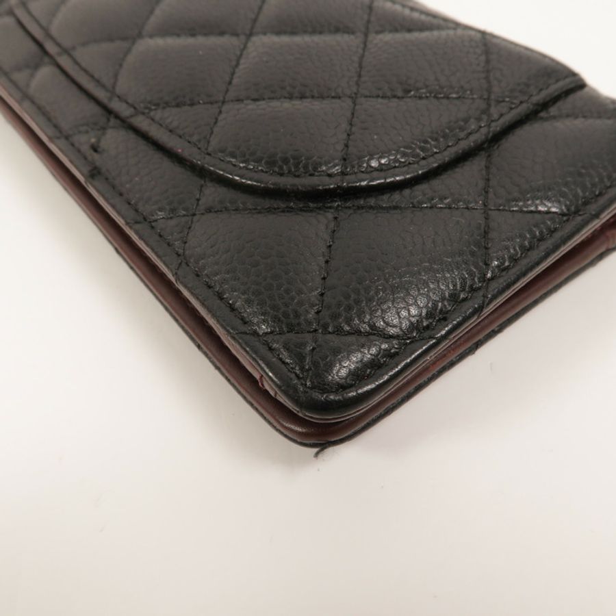 CHANEL 牛皮皮革Classic Long Flap Wallet長錢包-15
