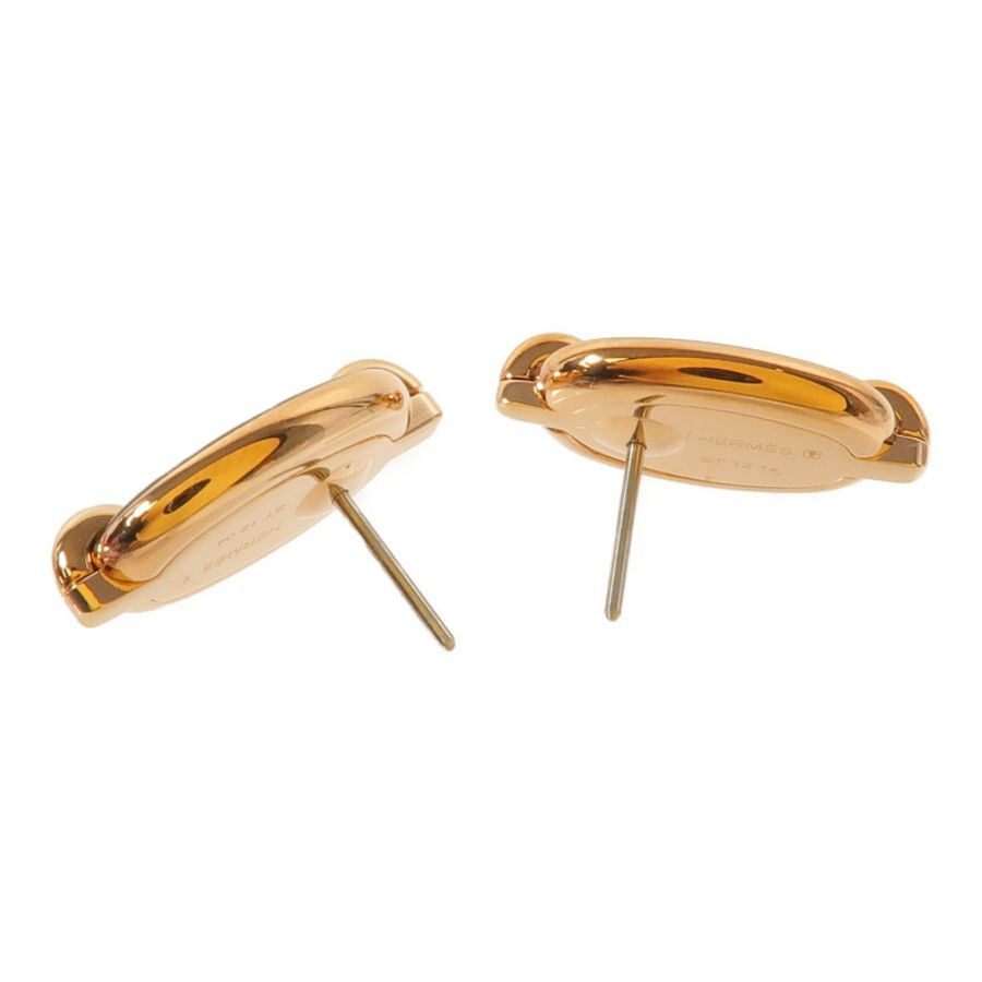 HERMES 金屬Mini Maillon Earrings耳環-2