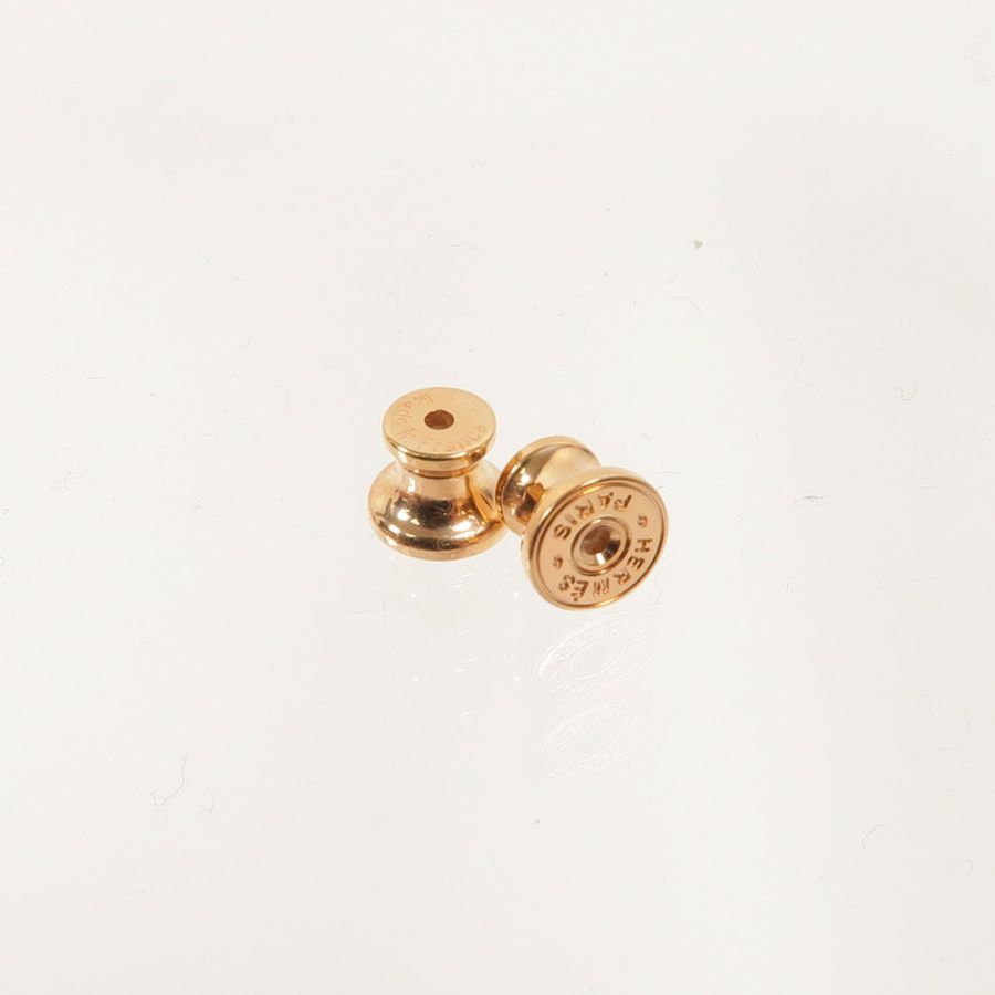 HERMES 金屬Mini Maillon Earrings耳環-6