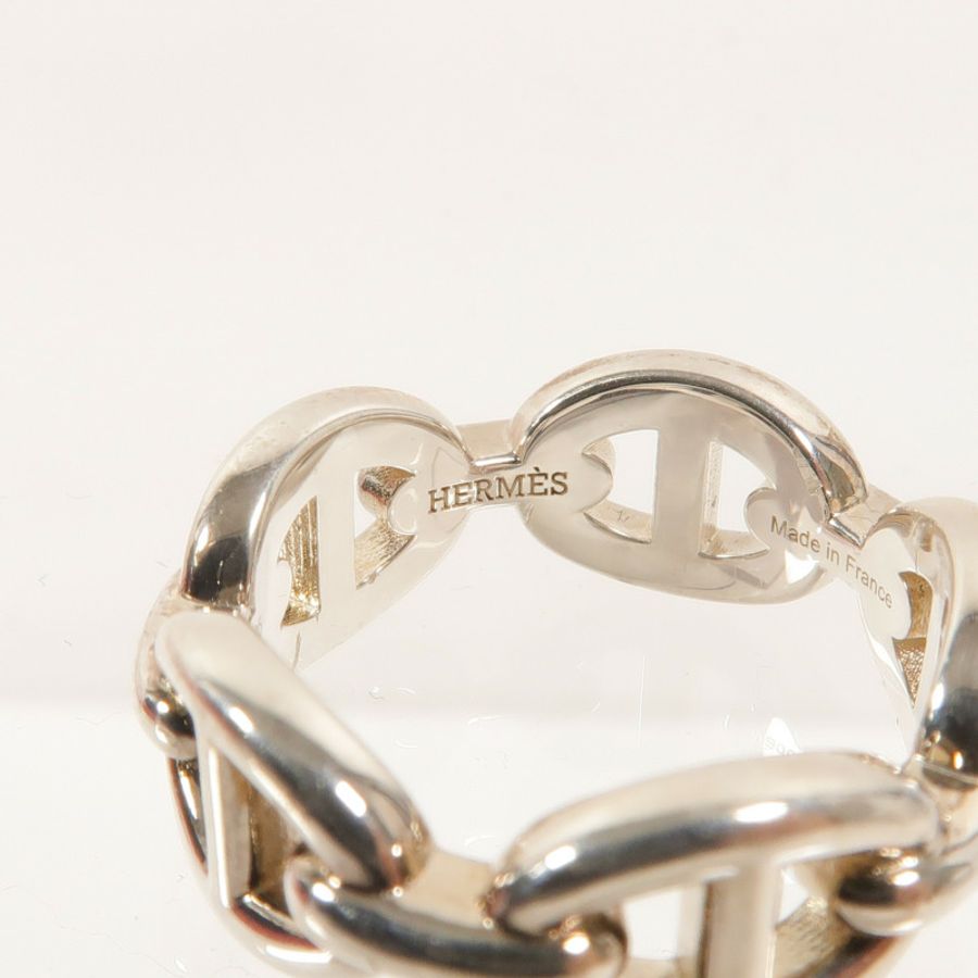 HERMES 925純銀Farandole Ring戒指#52-5