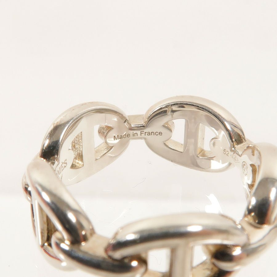 HERMES 925純銀Farandole Ring戒指#52-6