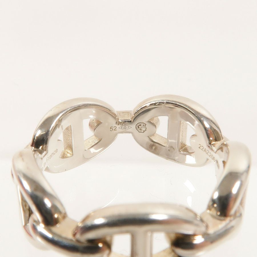 HERMES 925純銀Farandole Ring戒指#52-7