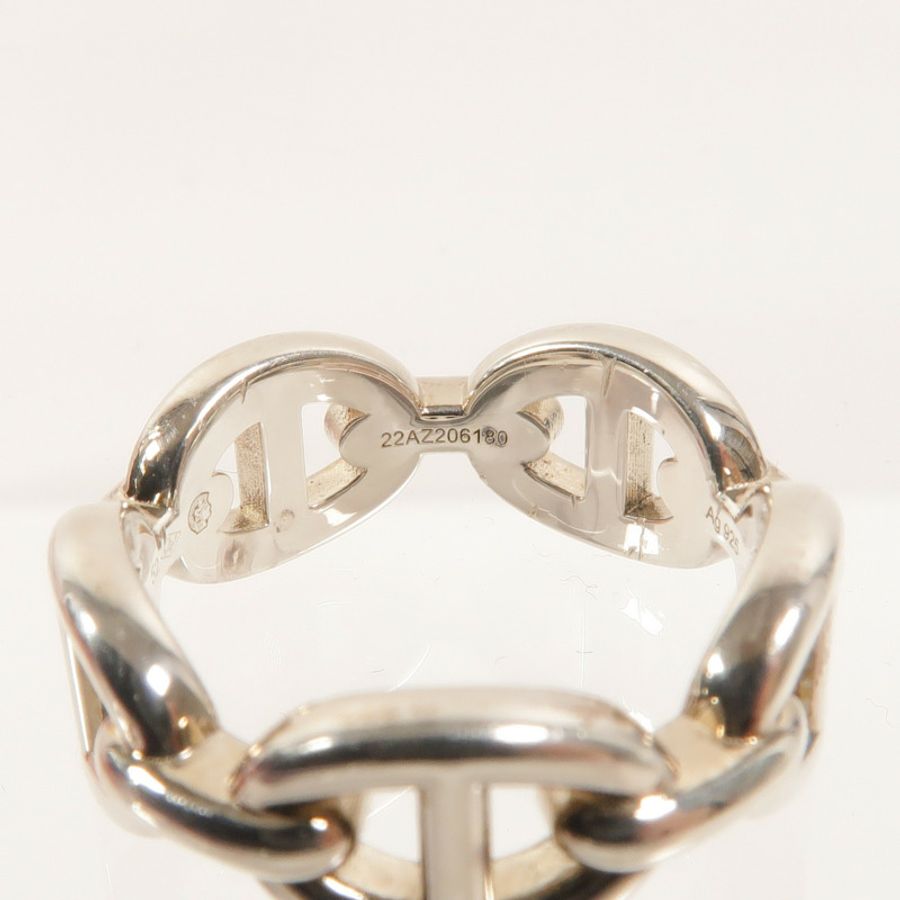 HERMES 925純銀Farandole Ring戒指#52-8