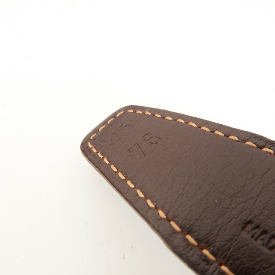 HERMES Swift皮革Reversible Mini H Belt皮帶-3