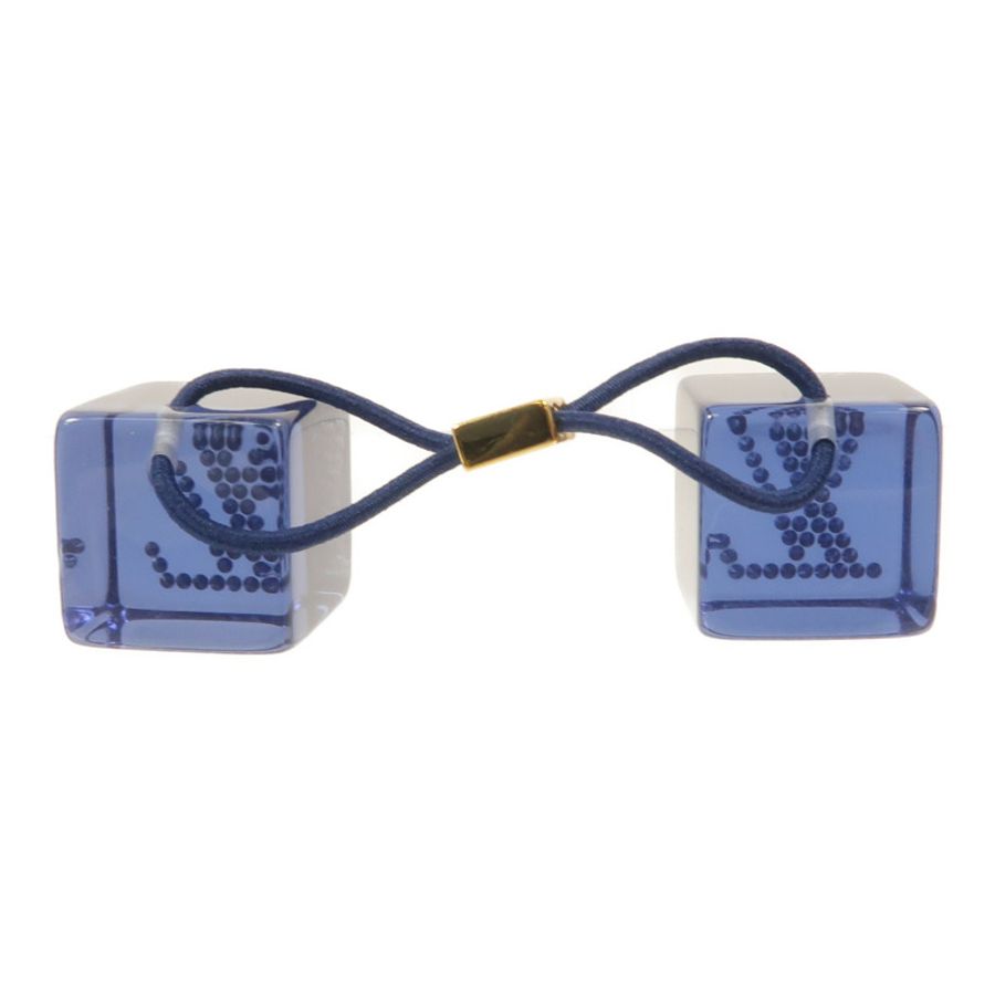 LOUIS VUITTON PVC Hair Cubes頭髮橡皮筋-1