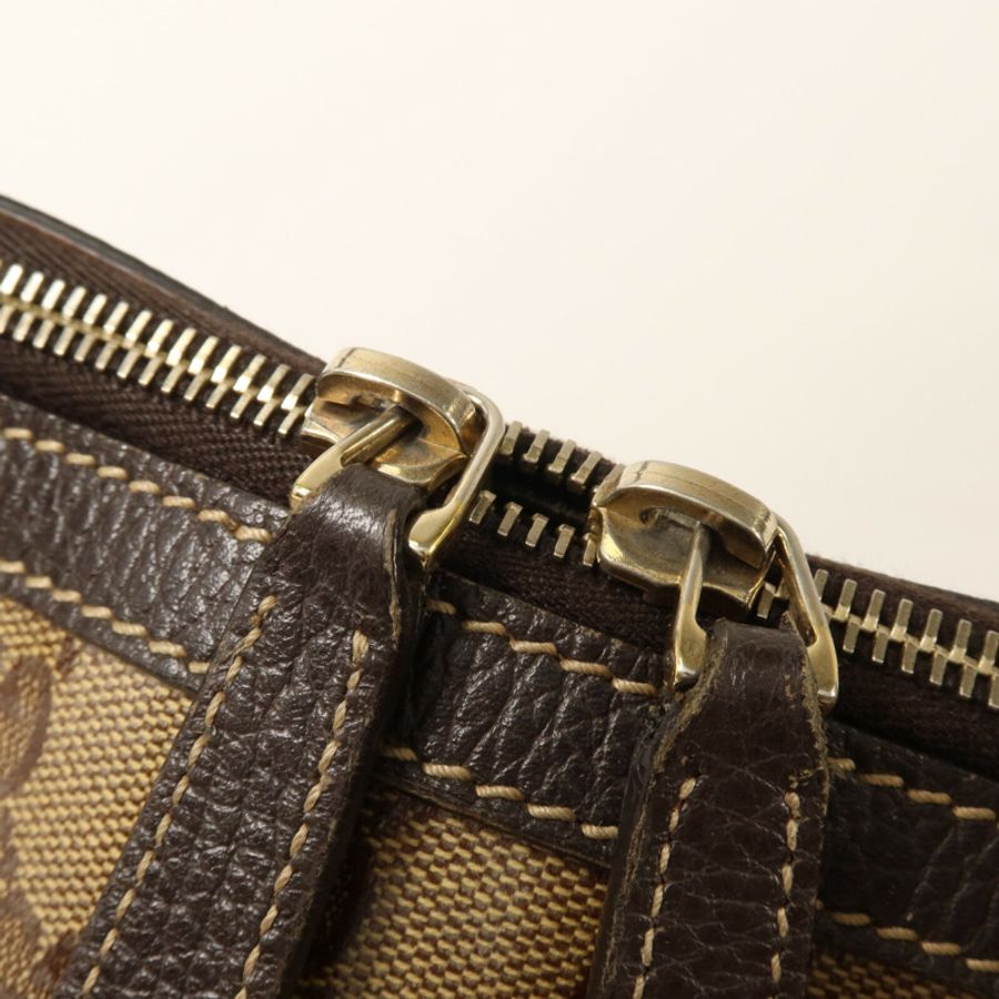GUCCI 塗層帆布2 Way Shoulder手挽肩背兩用袋-10
