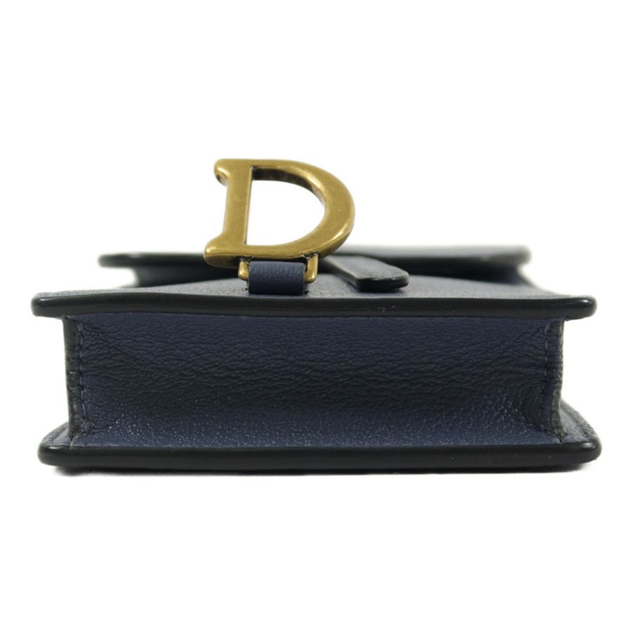Dior 牛皮皮革Saddle Phone Bag鏈帶肩背袋-3