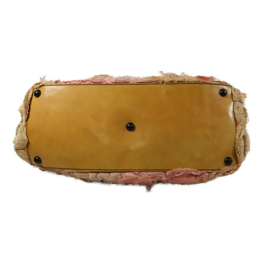 Valentino 帆布/牛皮皮革Tote Bag手挽袋-3
