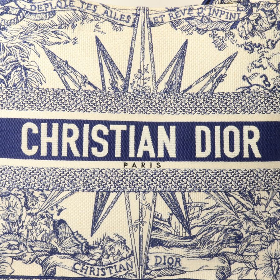 Dior 帆布Book Tote Medium手挽袋-9