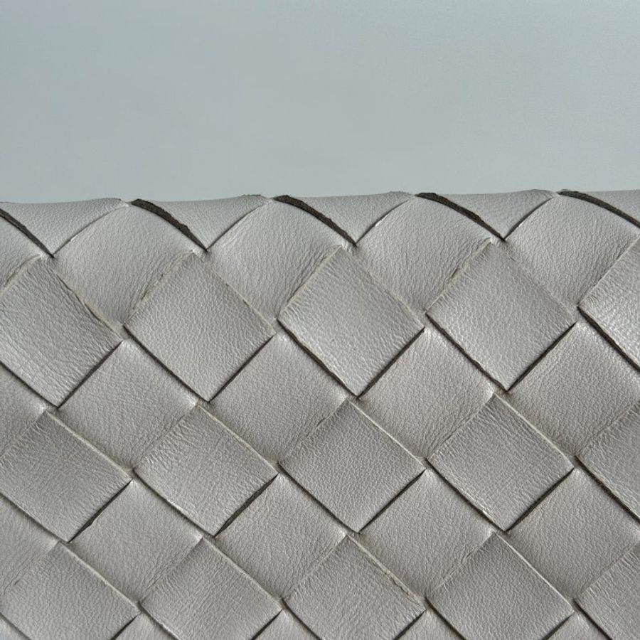 98新🆕 Bottega Veneta 寶緹嘉 編織斜背包 白色-7