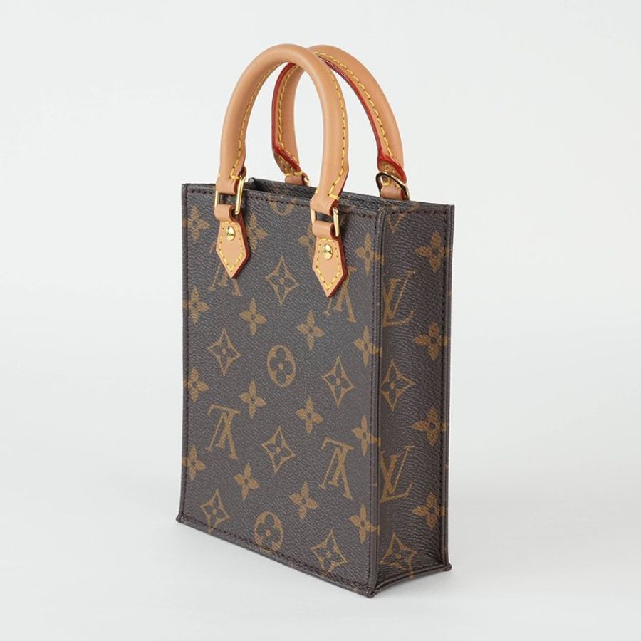 LOUIS VUITTON LV Petit Sac Plat 迷你琴譜包 Monogram 老花 手提斜背包|經典爆款 輕巧小包|KÉSH 凱仕精品-7