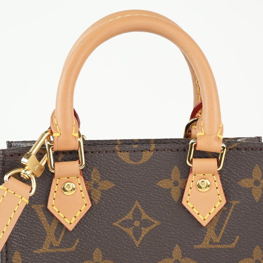 LOUIS VUITTON LV Petit Sac Plat 迷你琴譜包 Monogram 老花 手提斜背包|經典爆款 輕巧小包|KÉSH 凱仕精品-14