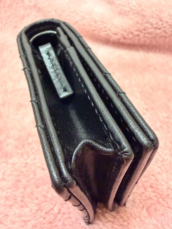 GUCCI 古馳 GG Marmont 經典金屬雙G 牛皮零錢包466492-7