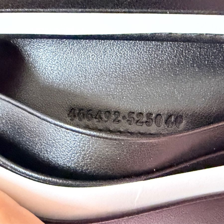 GUCCI 古馳 GG Marmont 經典金屬雙G 牛皮零錢包466492-11