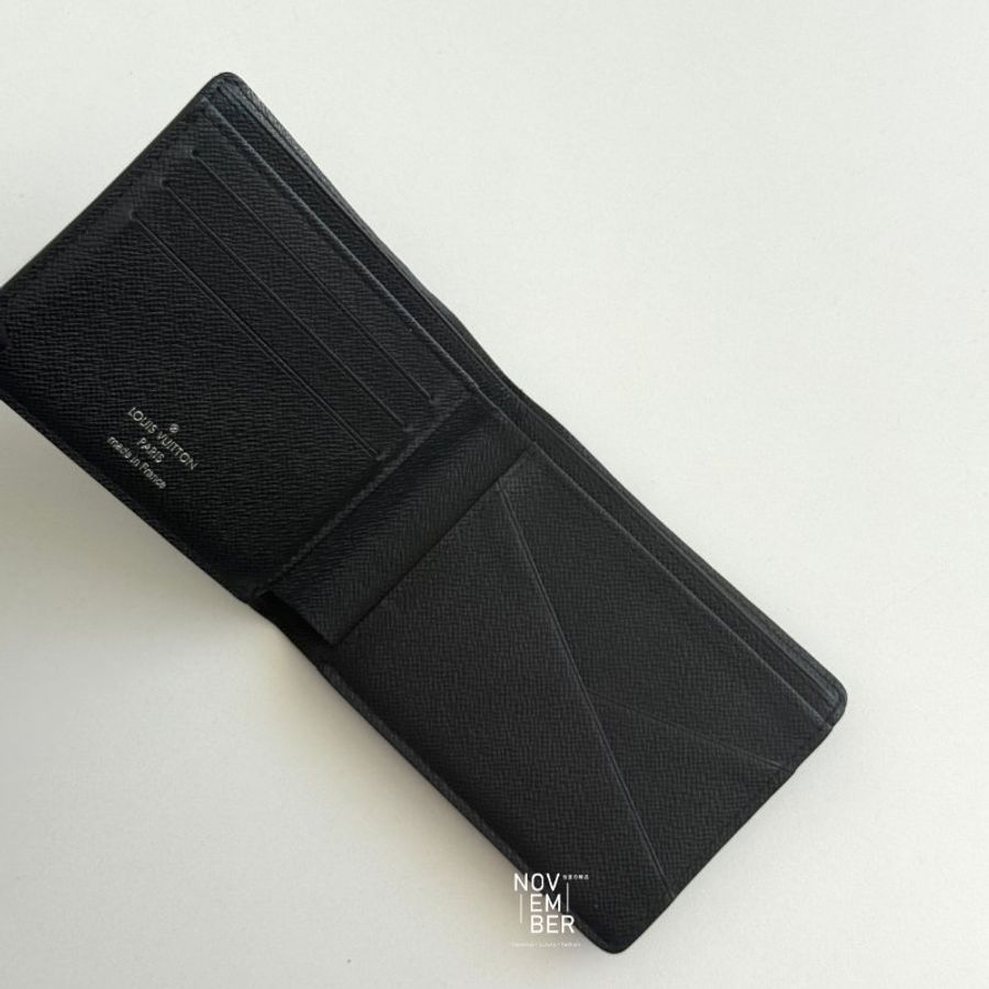 98新🆕 Louis Vuitton 路易威登 棋盤格短夾 黑色-1