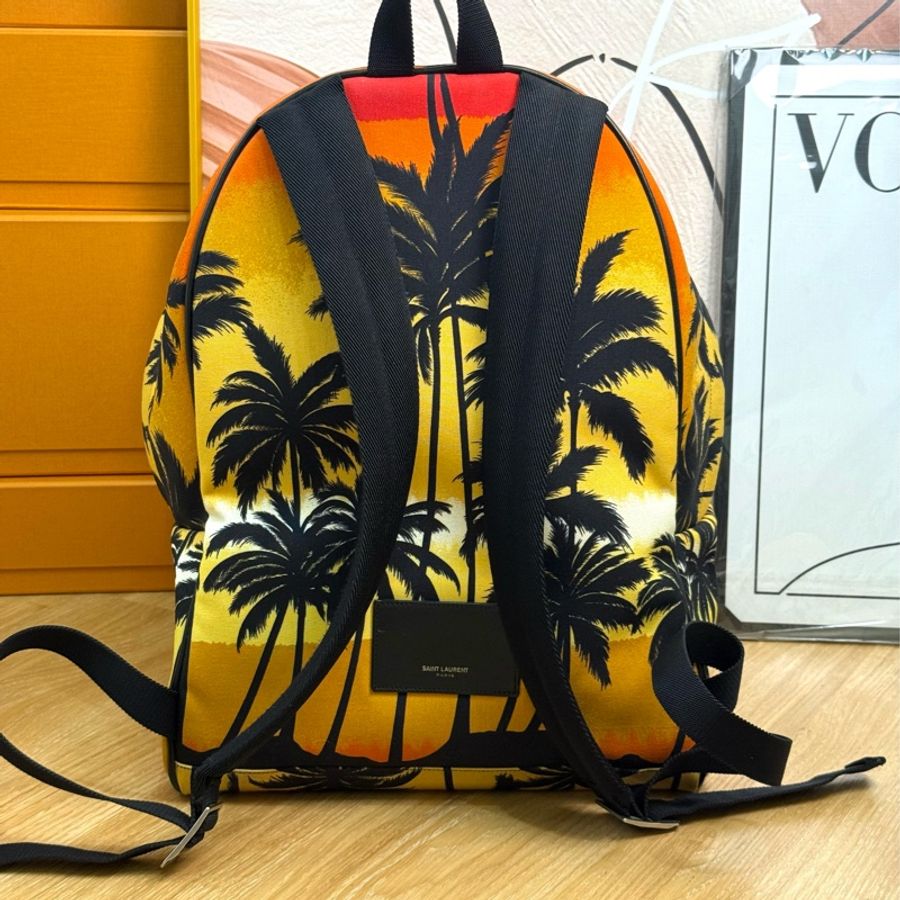 Saint Laurent SLP椰子樹雙肩包-3