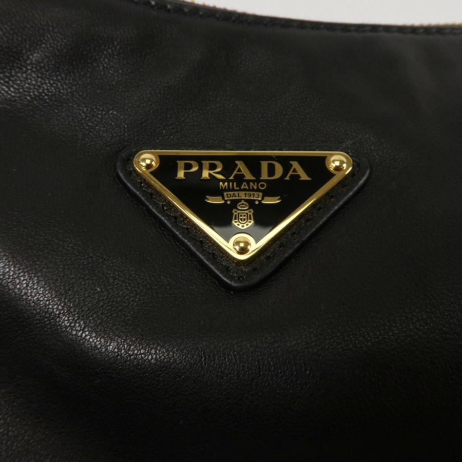 PRADA 牛皮皮革Explore Large肩背袋-7