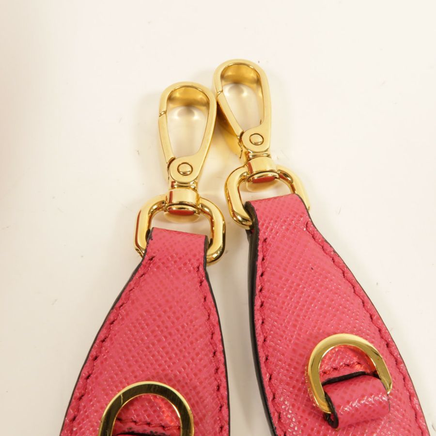 PRADA Saffiano皮革Odette手挽肩背兩用袋-6