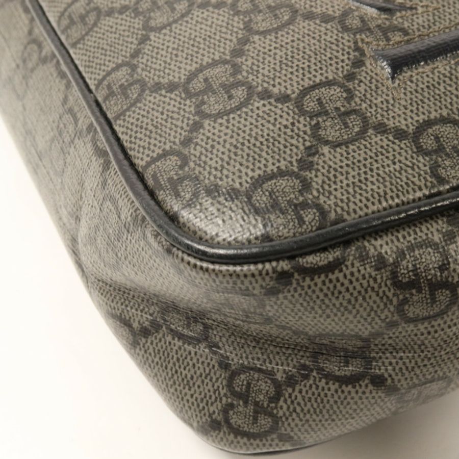 GUCCI 塗層帆布GG Supreme Bag肩背袋-12