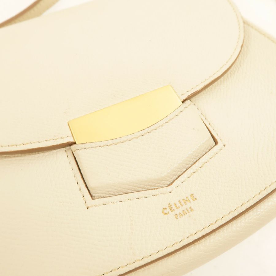 CELINE 牛皮皮革Trotteur Small肩背袋-7