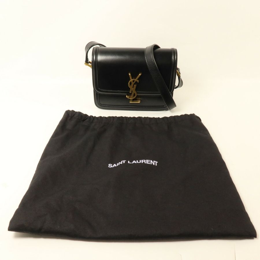 SAINT LAURENT 牛皮皮革Small Solferino肩背袋-8