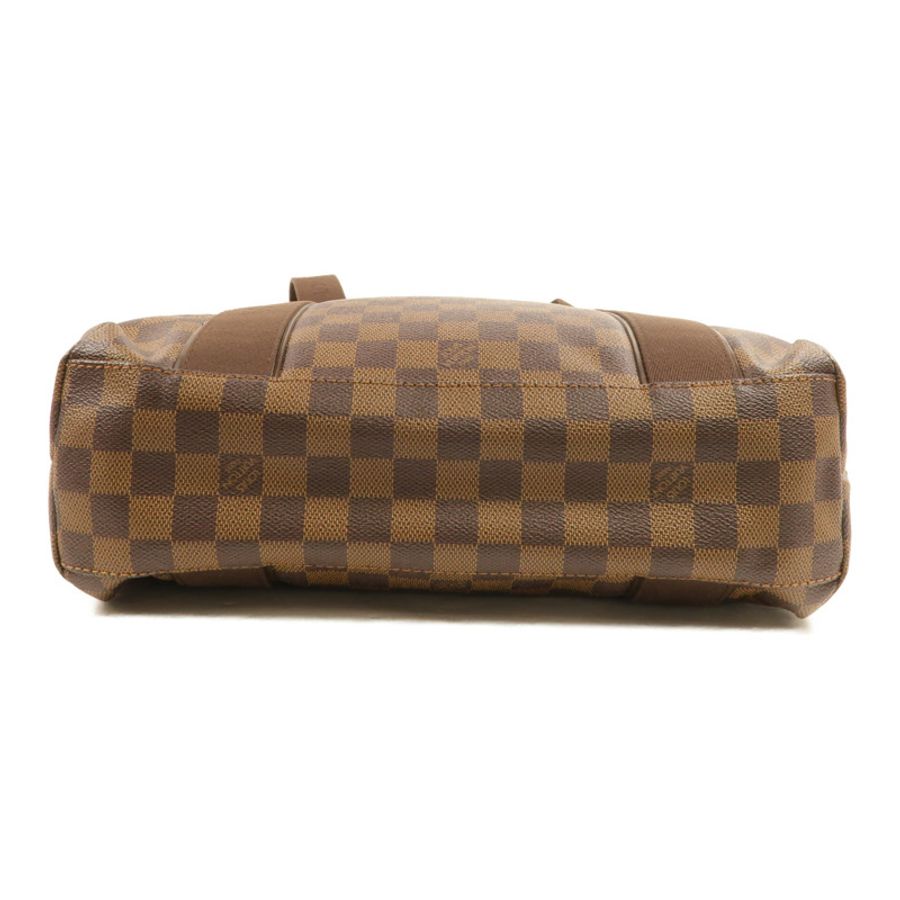LOUIS VUITTON Damier Beaubourg金扣肩背袋棕色-3