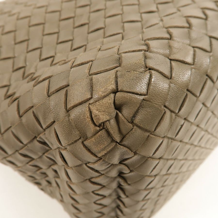 BOTTEGA VENETA 牛皮皮革Handbag手挽袋-11