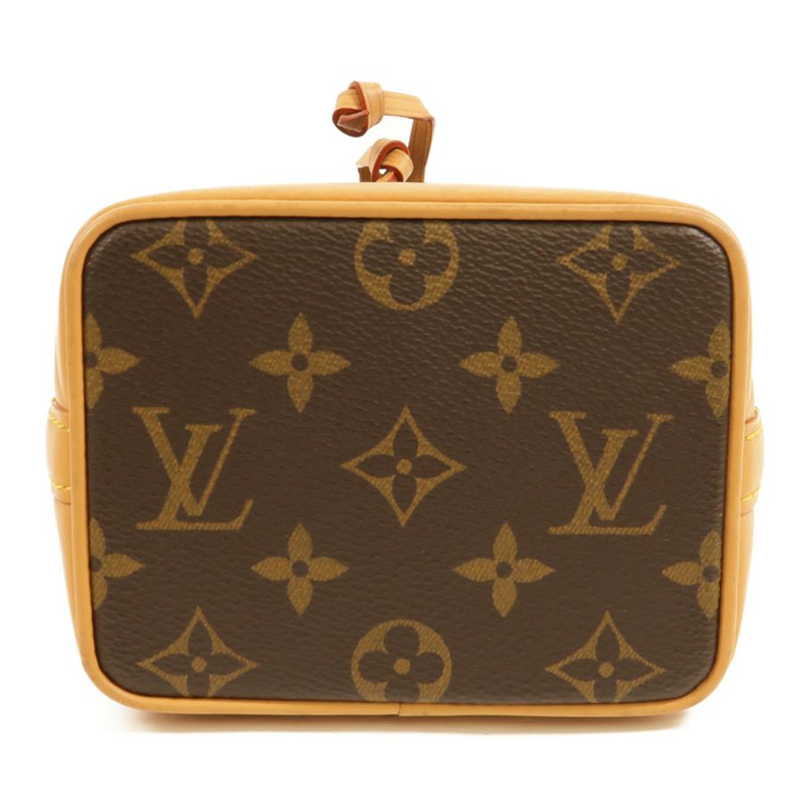 LOUIS VUITTON Monogram Nano Noe金扣手挽肩背兩用袋-3