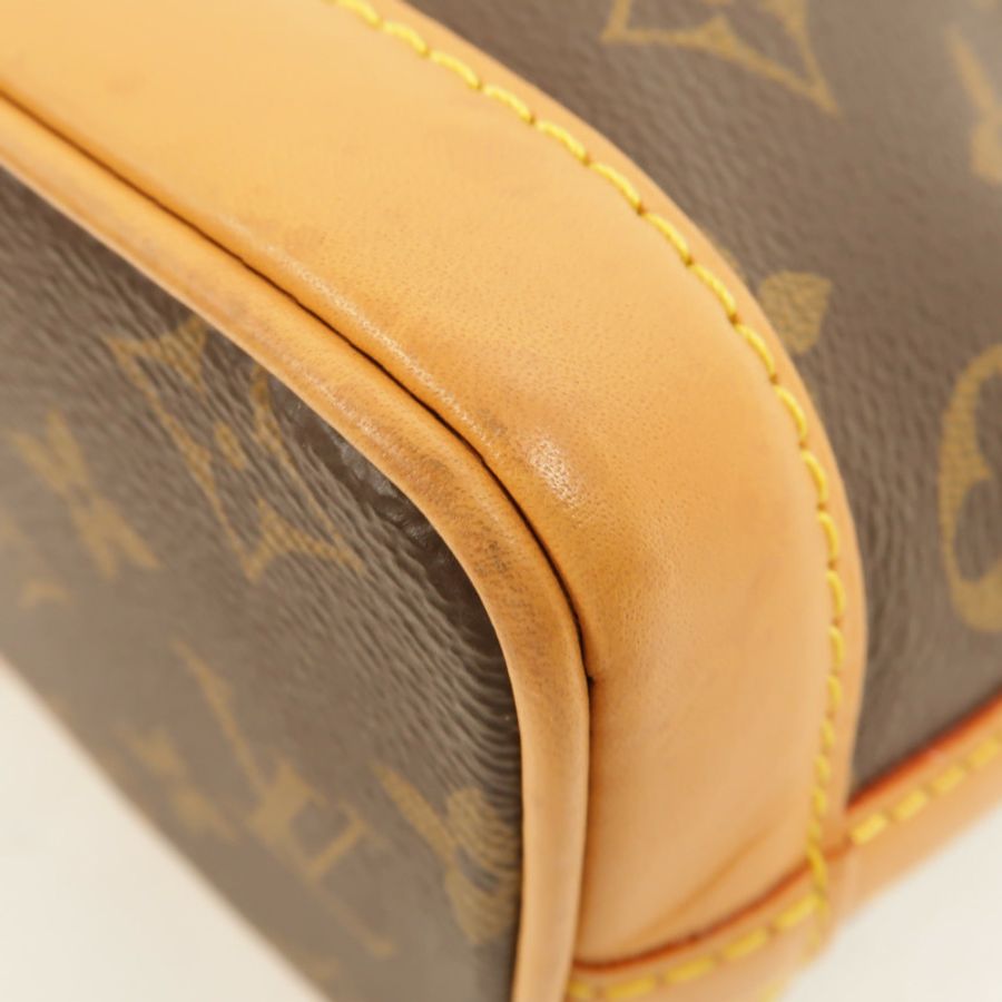 LOUIS VUITTON Monogram Nano Noe金扣手挽肩背兩用袋-9