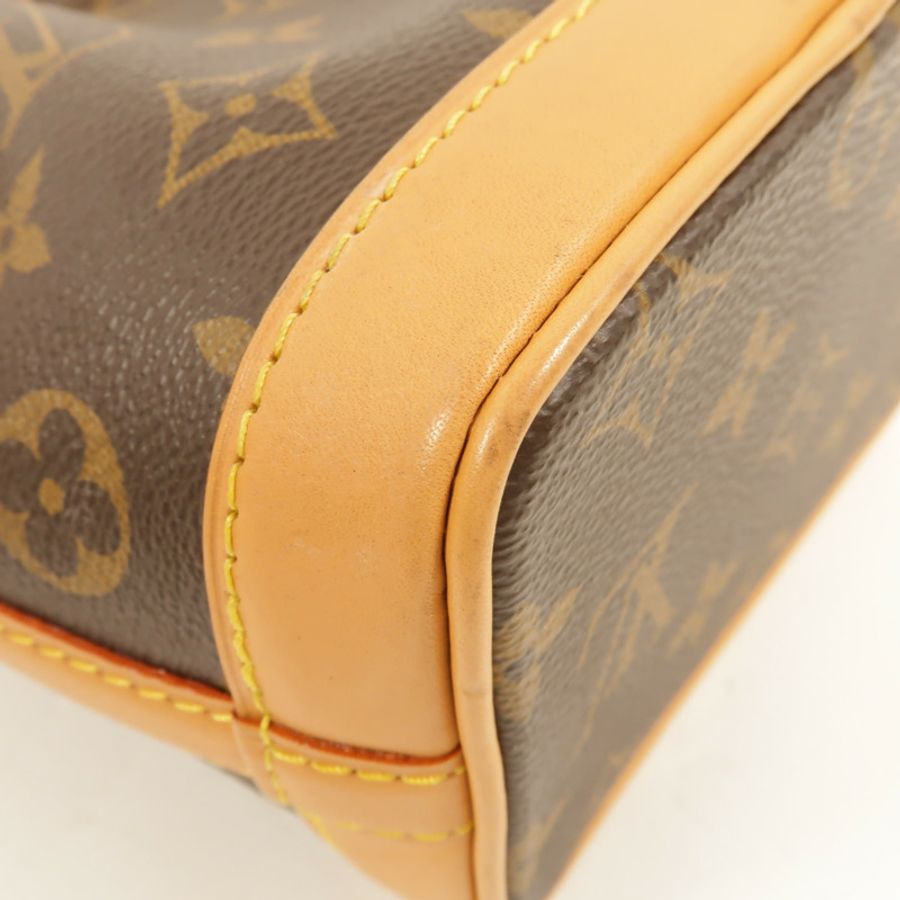 LOUIS VUITTON Monogram Nano Noe金扣手挽肩背兩用袋-10