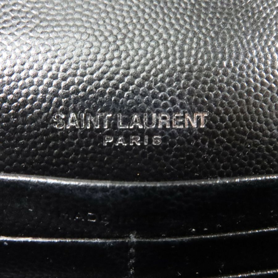 SAINT LAURENT 牛皮皮革Cassandra Envelope Chain Wallet鏈帶肩背袋-5