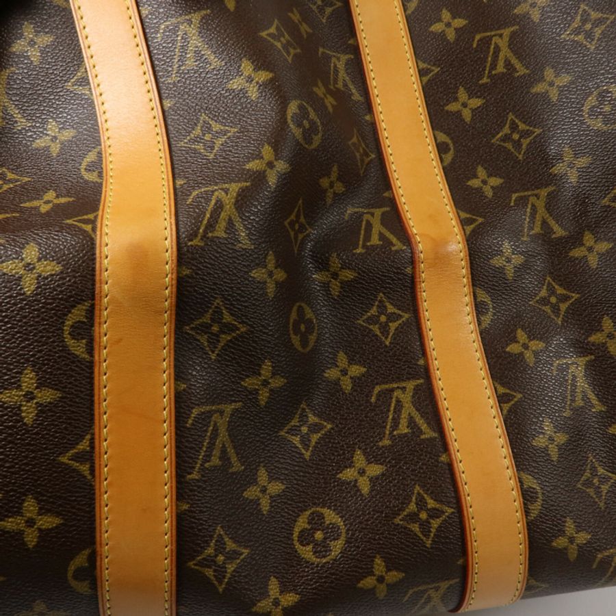 LOUIS VUITTON Monogram Keepall Bandouliere 50手挽肩背兩用袋-18