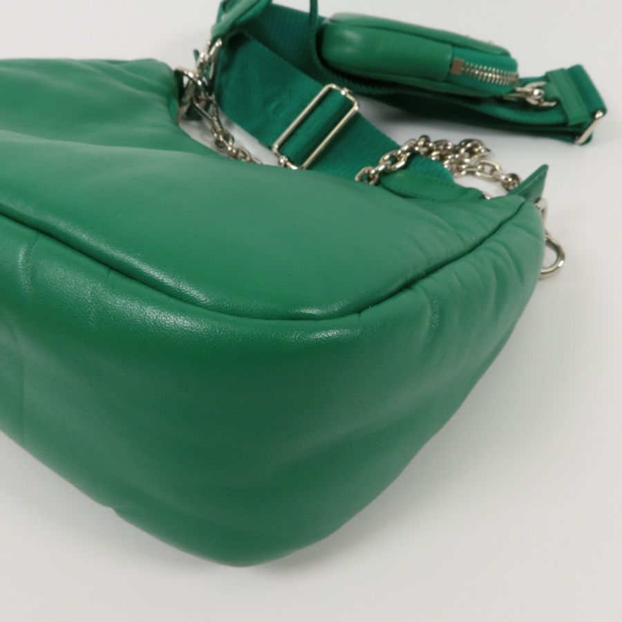PRADA 羊皮皮革Shoulder Bag (Re-Edition 2005)手挽肩背兩用袋-19