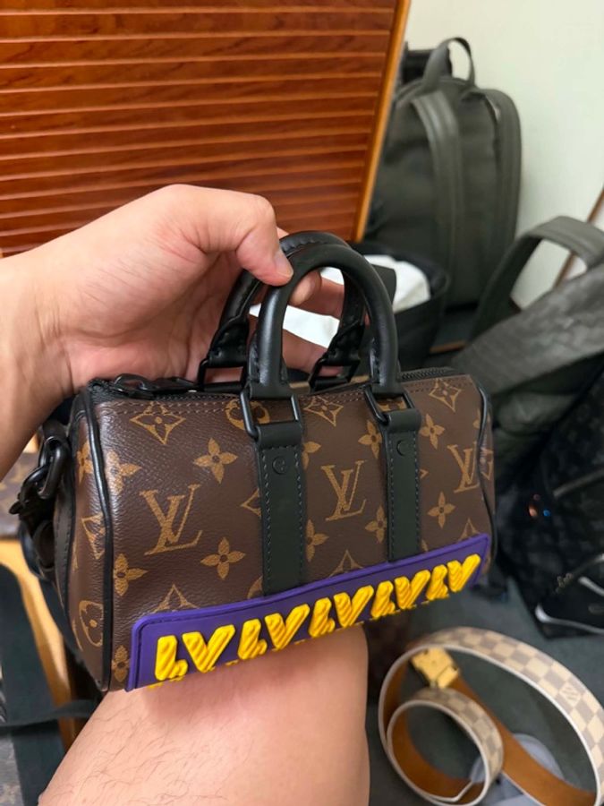 Lv Keepall XS 斜背手提 (M45788)芯片款-0