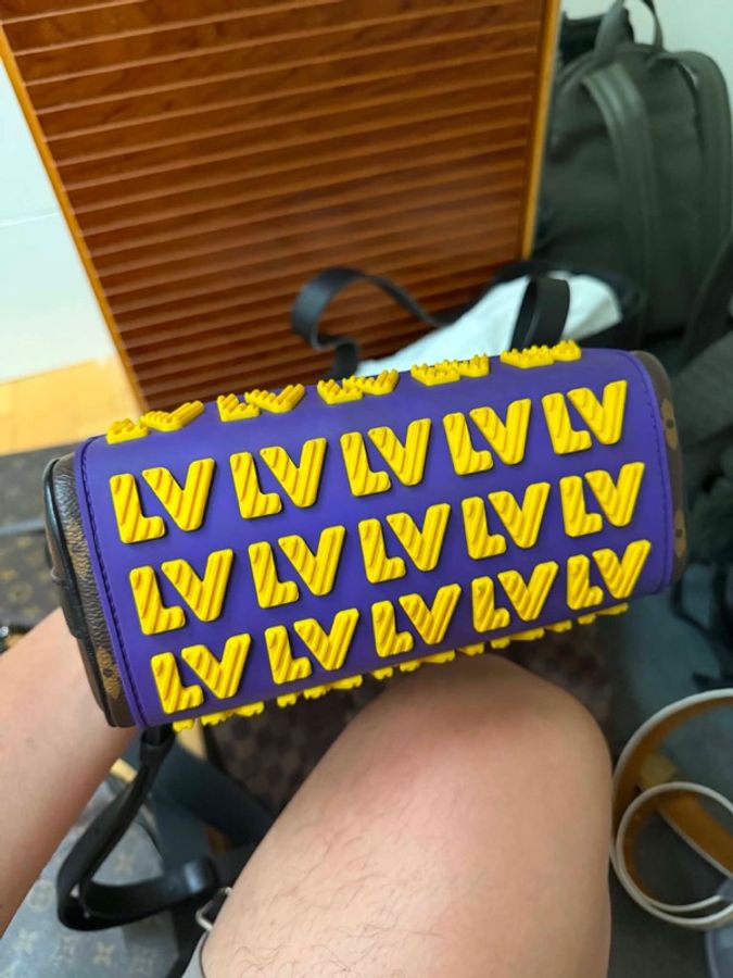 Lv Keepall XS 斜背手提 (M45788)芯片款-4