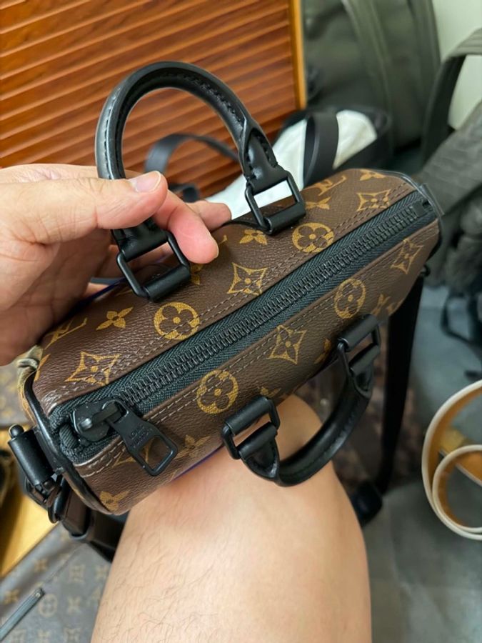 Lv Keepall XS 斜背手提 (M45788)芯片款-5
