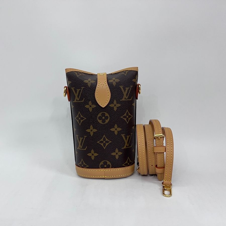 LV原花Fold Me下磁吸釦斜背收納包M80874-1