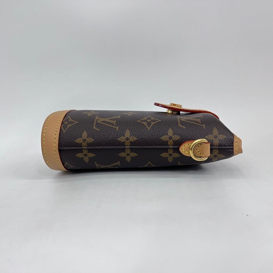 LV原花Fold Me下磁吸釦斜背收納包M80874-5