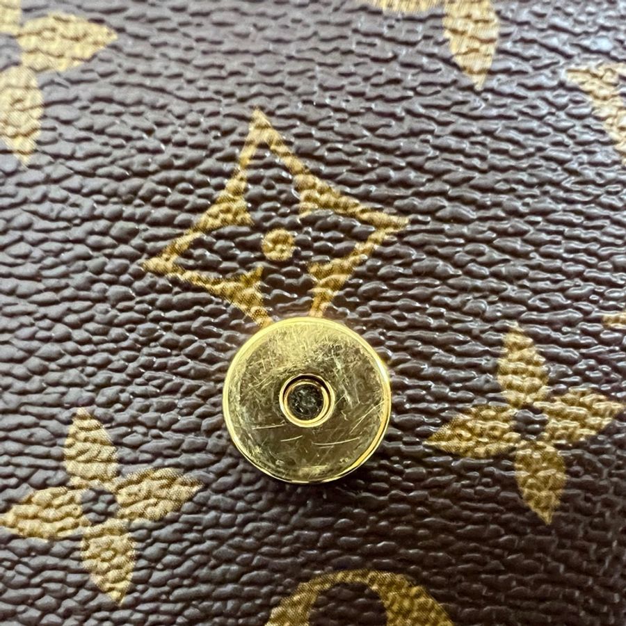 LV原花Fold Me下磁吸釦斜背收納包M80874-14