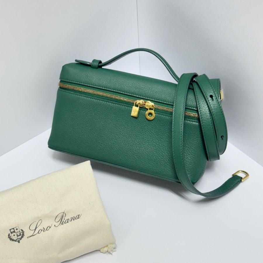 (專櫃大缺貨🙀) Loro Piana LP19 老錢風 低調奢華代表 飯盒包-18