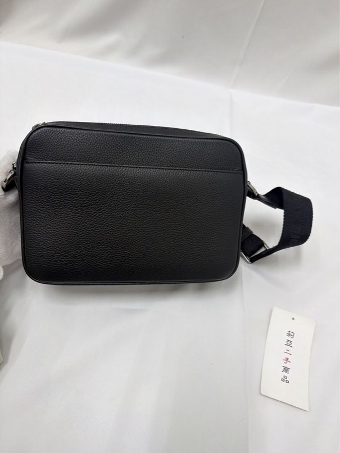 莉亞精品♡Dior 提花布拉鏈郵差包 老花 二手-2