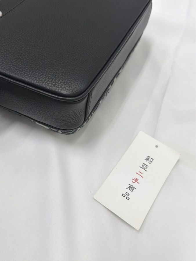 莉亞精品♡Dior 提花布拉鏈郵差包 老花 二手-11