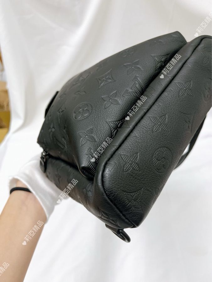 莉亞精品♡ LV M26730 Duo 黑壓紋 胸包 二手美包-9