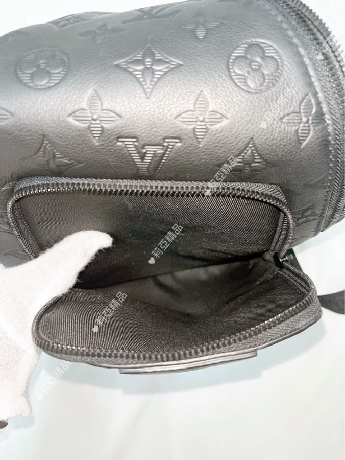 莉亞精品♡ LV M26730 Duo 黑壓紋 胸包 二手美包-15
