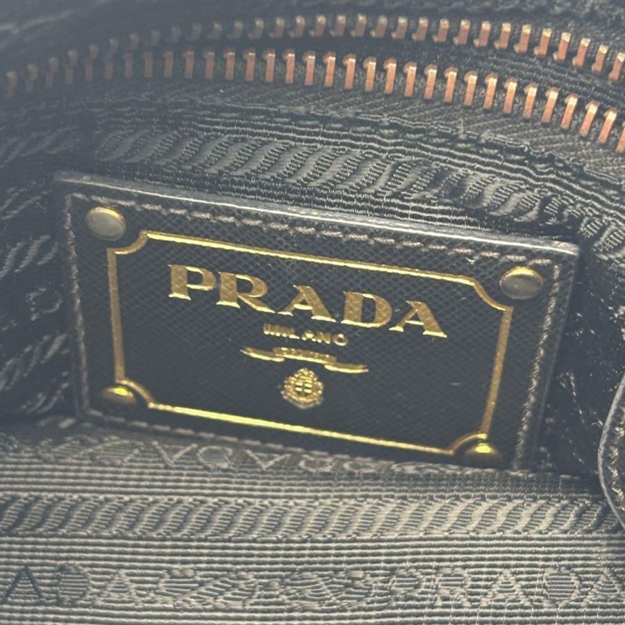 🌷PRADA 稀有尼龍郵差包|經典花紋✦fufu style 精品✦ 氣質款|側背包.斜背包-23