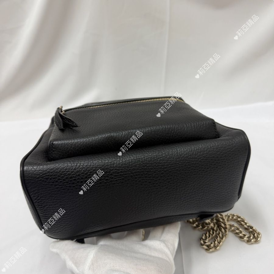 莉亞精品♡ Gucci 鏈條後背包#二手美包-7